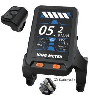 Farbdisplay Kingmeter N5236-USB UART
